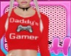 Req Daddys Gamer Red
