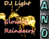 DJ Light glowing reindee