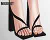 Black Belle Heels