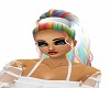 rainbow ponytail