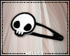 ✮ Skull Y2K Hairpin