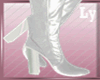 *LY* RL/RLL White boots