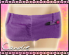 dotted lavender shorts