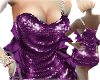 ^QA^ Purple Sexy Dress