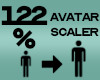 Avatar Scaler 122%