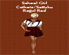 Schoolgirl-Regal Red