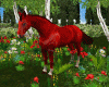 Animated Horse RED