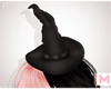 x Mini Hat Witch Blk