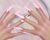 e Pink Ombre Nails