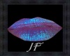 Lips Bleu Holografic