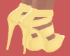 {B}Gold Suit Heels #2 -F