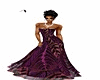 Exotic Plum Gown