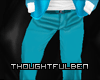 TB Teal Suit Trousers