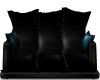 Blue Rose Cuddle Couch