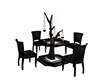 Black table set
