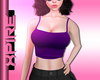 Purple Croptop