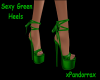 Sexy Green Heels