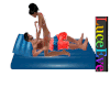  Blue Couples Float