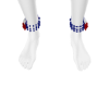 Usa Rose Anklets