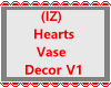 Hearts Vase Decor V1