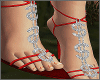 Sanda Red Heels