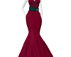 Red Rose Holiday Gown
