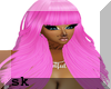 sk:Pony Long (Pink) Hair