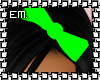 [EM]Green Hair Bow