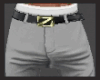 Leon Belted Pants Grey