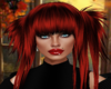 Fire hair halloween