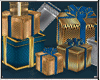 GIFTS GOLDEN BLUE