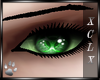 XCLX Toxic Eyes M Green