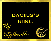 DACIUS'S RING