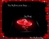 Valentines Love Sq Rug