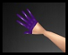 PVC Lust Gloves Purple