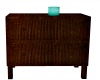 Wicker Nightstand/candle