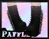 P| Spiked Boots Black