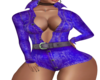 Full Purple  Jean fit