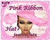 *jf* Pink Ribbon Hat