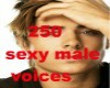 [H]~250 Sexy Male Voices