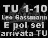 E poi sei arrivata TU