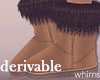 Derivable Fur Boots