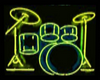 Animated Drum Sign