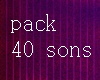 pack 40 sons