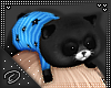 !D! Cute Cat Blue Black
