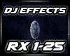 DJ Effects RX 1-25