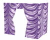 SM Purple Bath Curtain