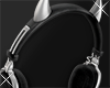 Devil headphones silver