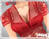 !organza lace red