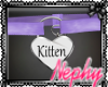 Kitten Heart Purple